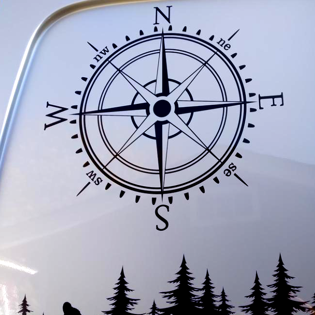 Compasses – Finishing Touch Vinyl Art