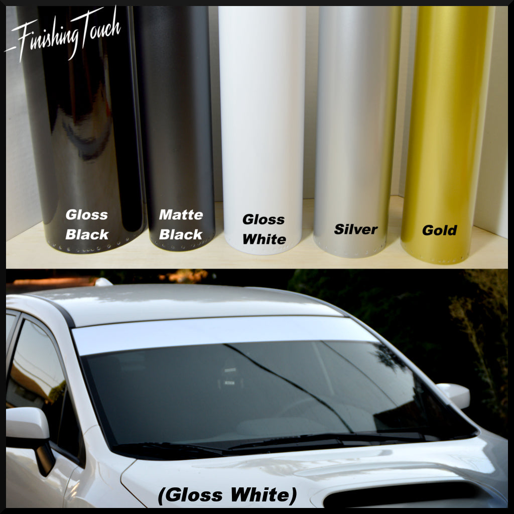 Vinyl windshield sun visor discount